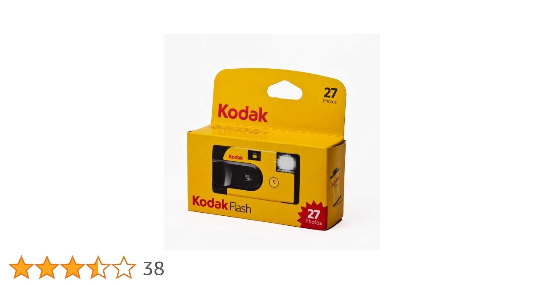 Amazon | Kodak Fun Saver with flash and ISO 800 27 Exposures